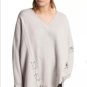 All Saints Able Laced Jumper - Wool